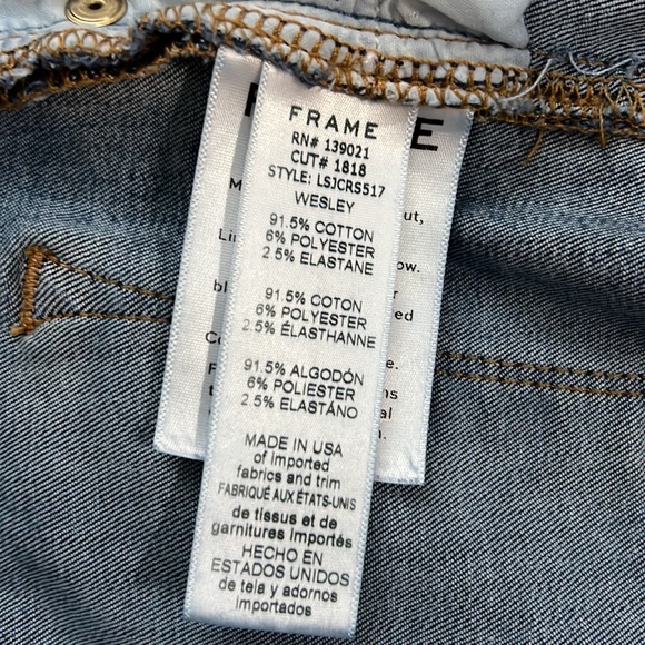 Frame Denim Le Skinny de Jeanne Crop - Picture 5 of 6